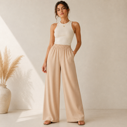 Amara | Relaxed Wide-Leg Trousers