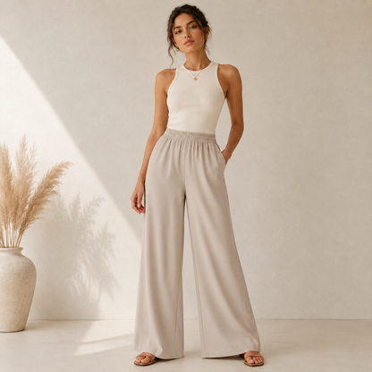 Amara | Relaxed Wide-Leg Trousers