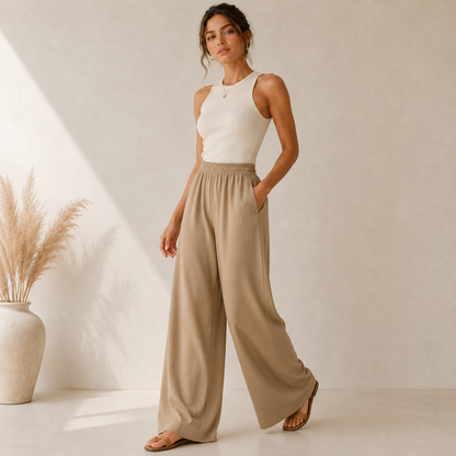 Amara | Relaxed Wide-Leg Trousers