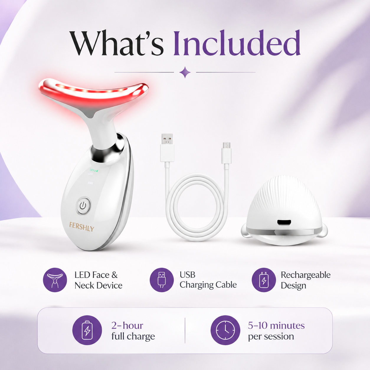 Fershly LumiLift LED Face & Neck Device